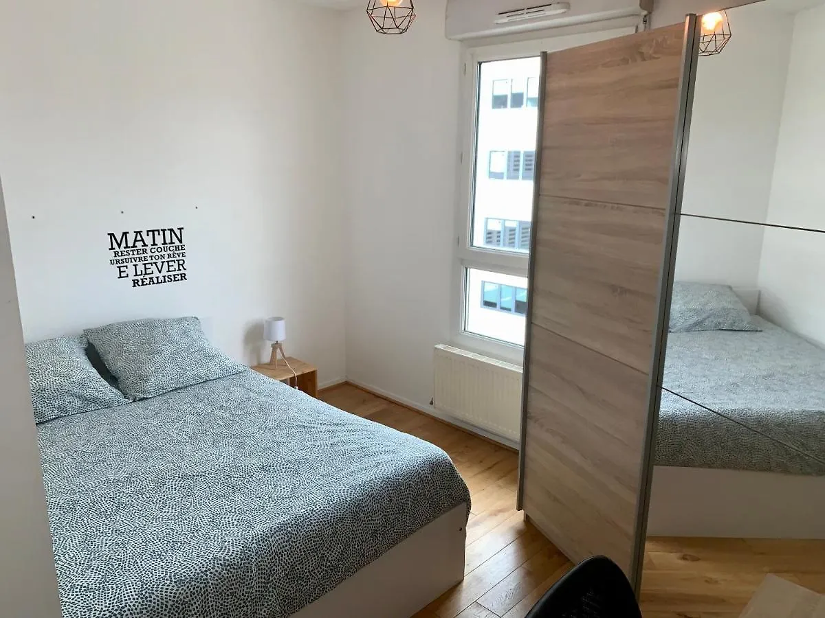 Apartmán Appartement Cosy Lyon